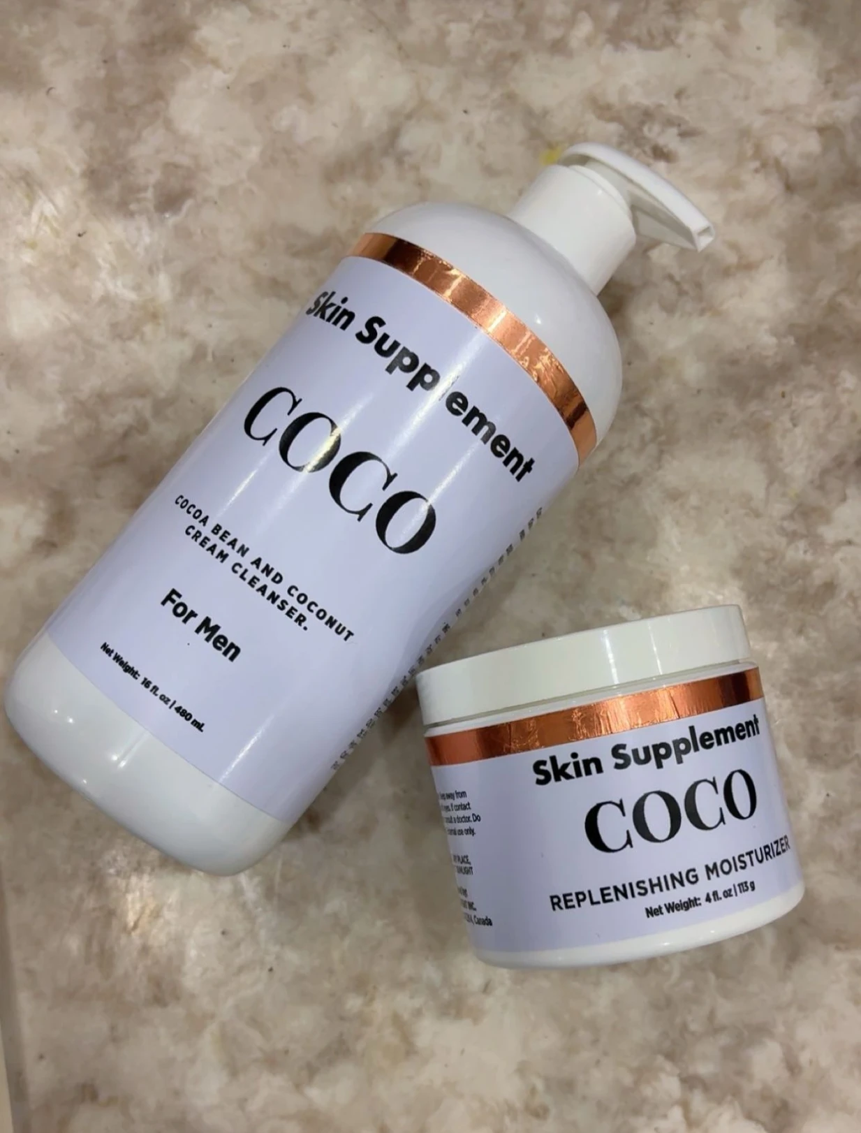 COCO BEAN & COCONUT CLEANSER & MOISTURIZER